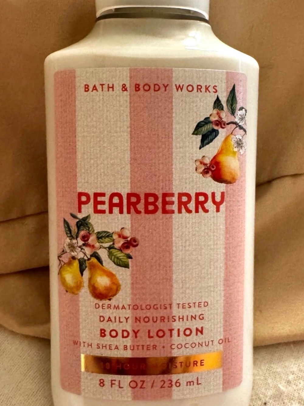 Bath & Body Works Pearberry Body Lotion - Retired Scent